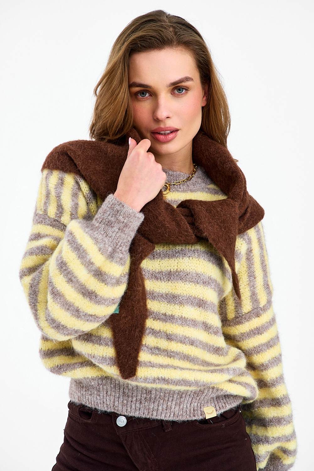 Apaszka Alpaca Espresso - Image 5