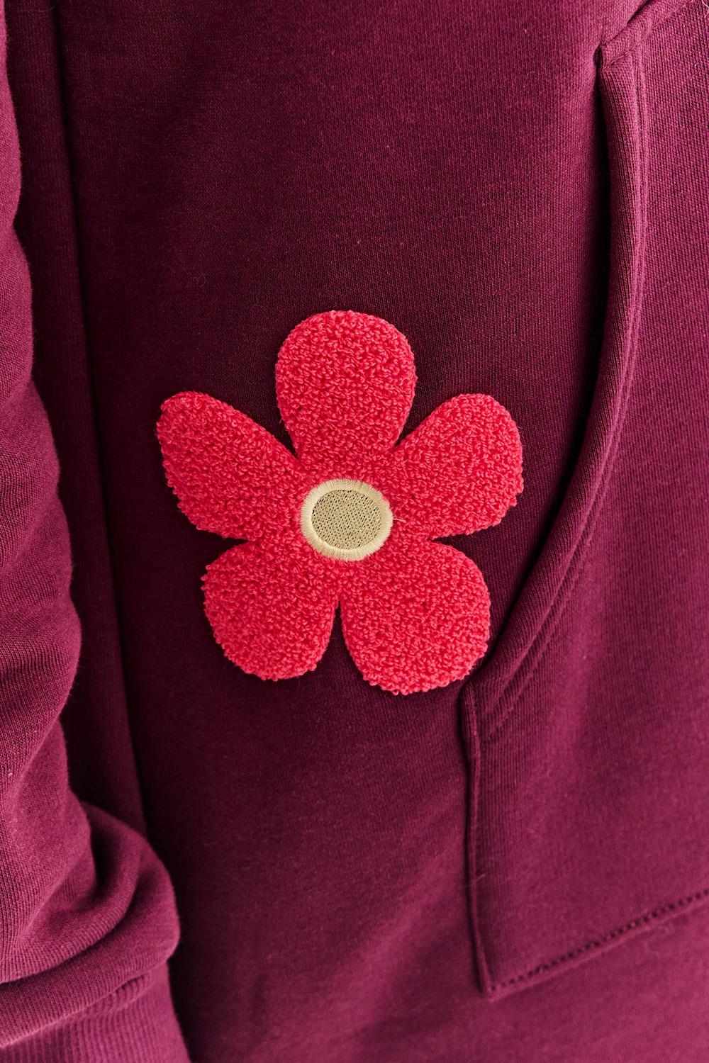 Długa bluza longline Lucky Charm - Image 2