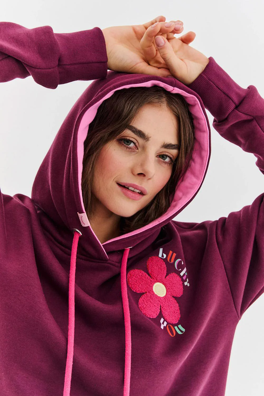 Długa bluza longline Lucky Charm - Image 5