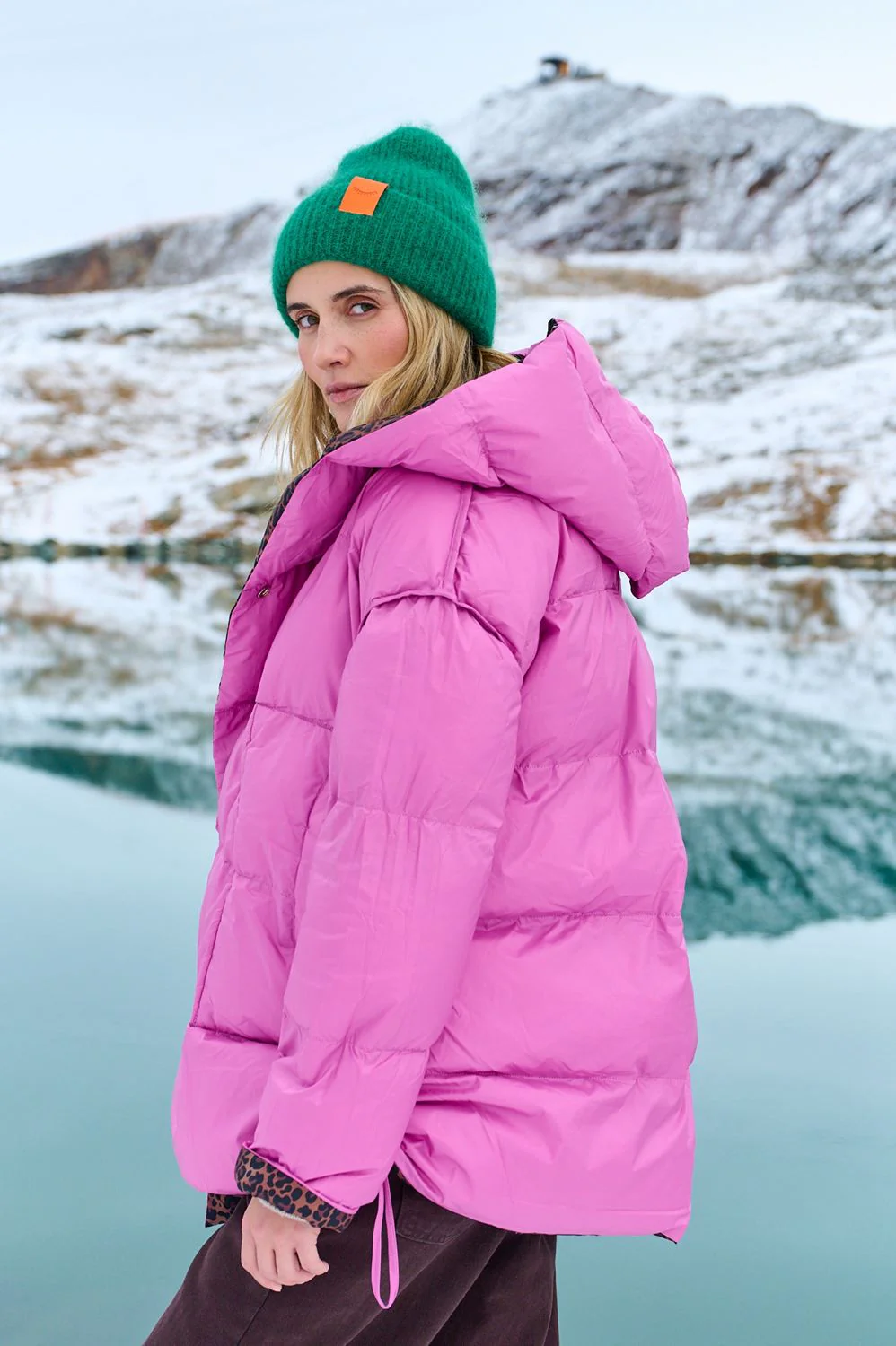 Dwustronna kurtka zimowa Alaska Pink Panther - Image 11