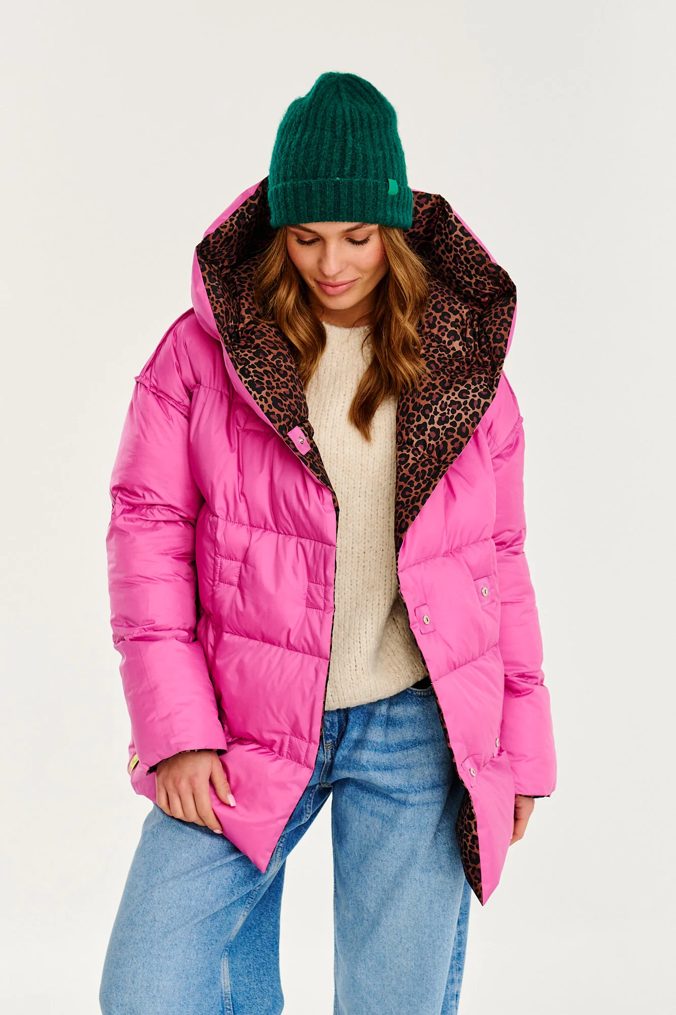 Dwustronna kurtka zimowa Alaska Pink Panther - Image 19