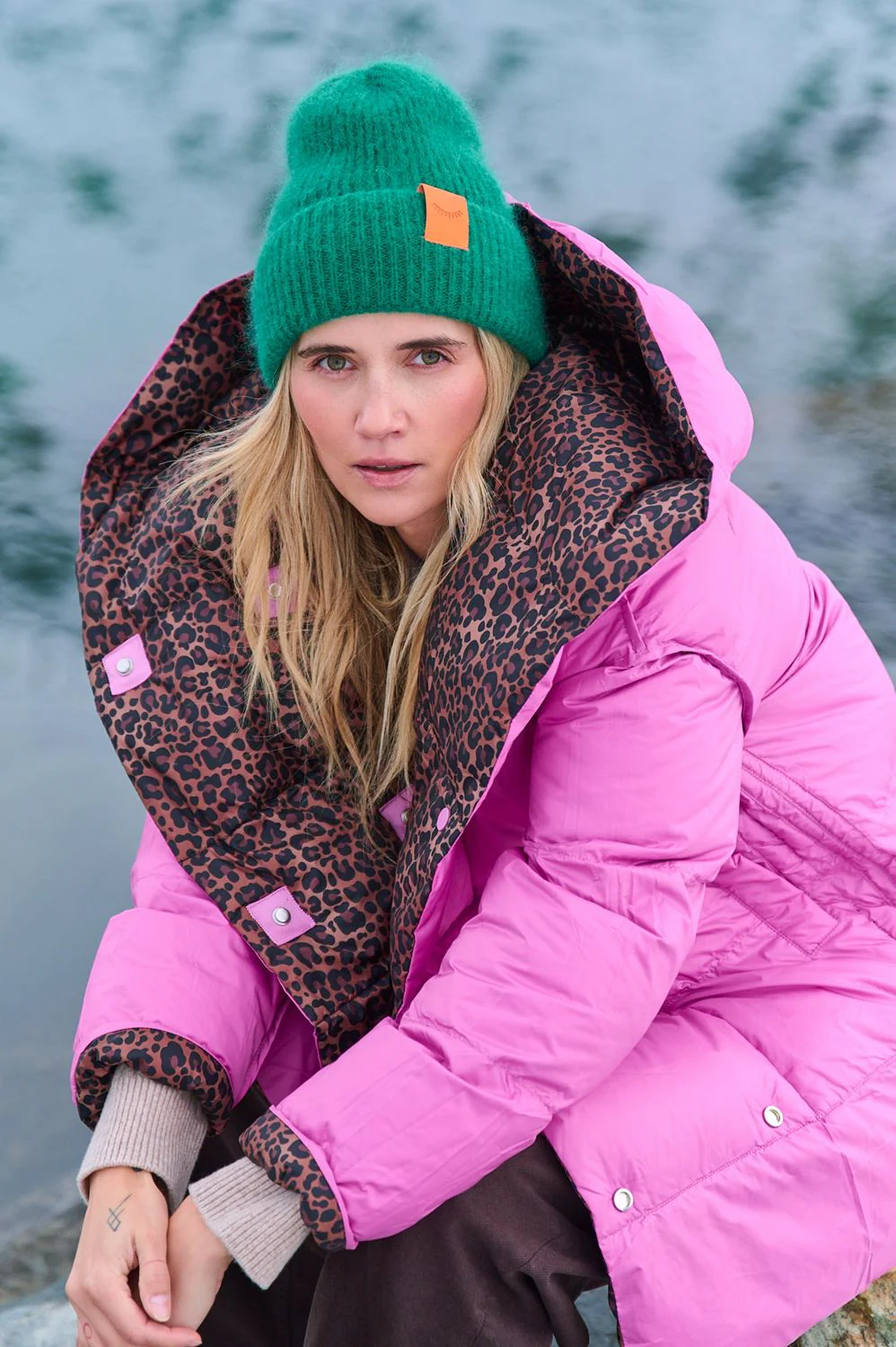 Dwustronna kurtka zimowa Alaska Pink Panther - Image 2