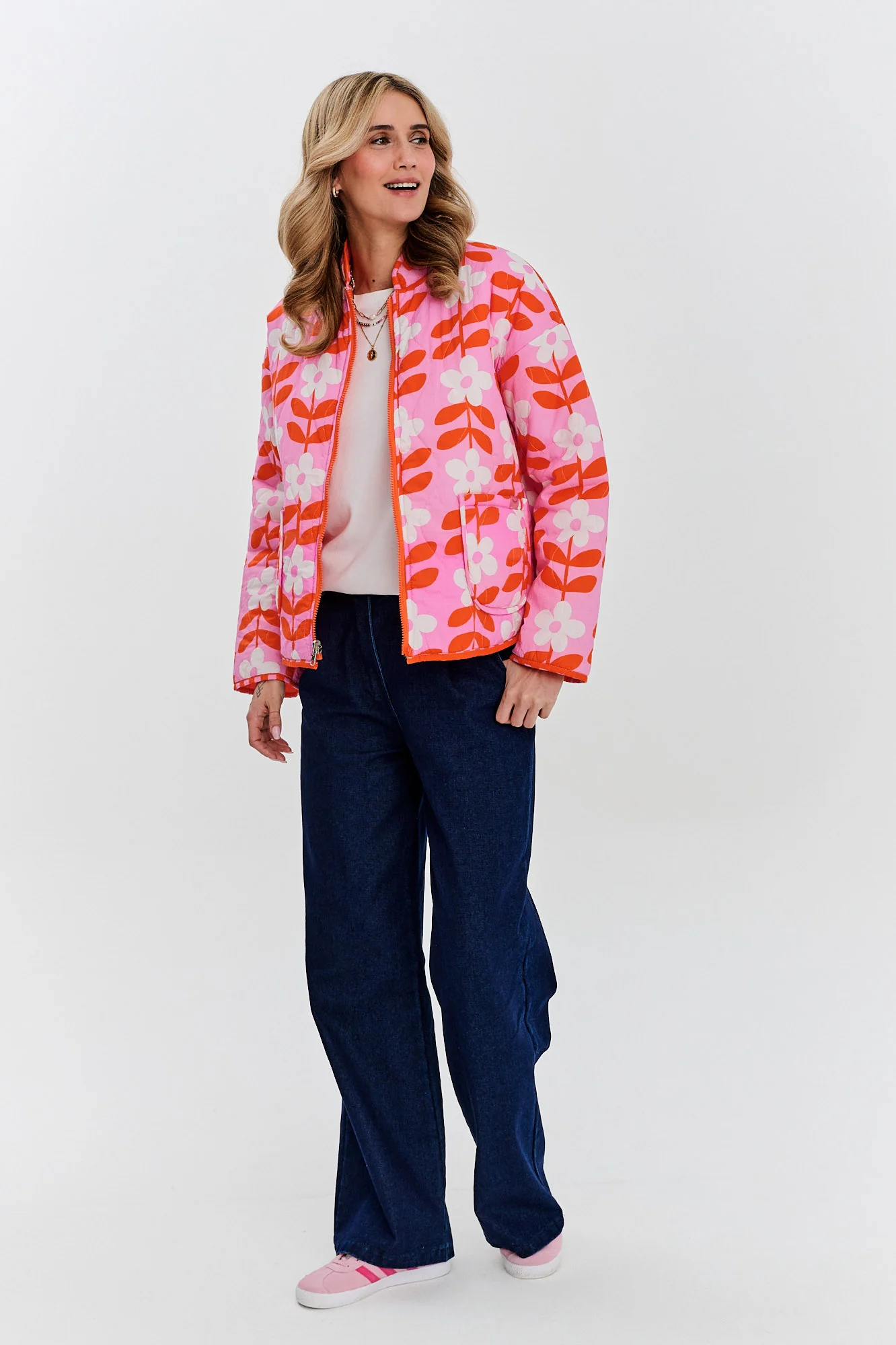 Kurtka dwustronna Peachy Bloom - Image 11