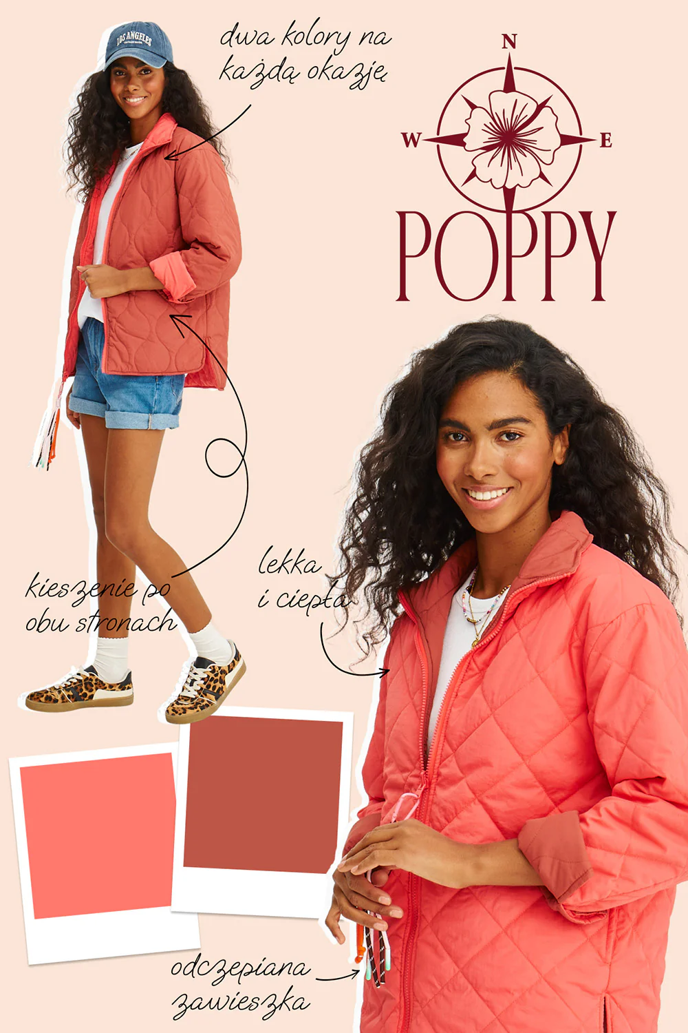 Kurtka dwustronna Poppy Choco Mousse - Image 2