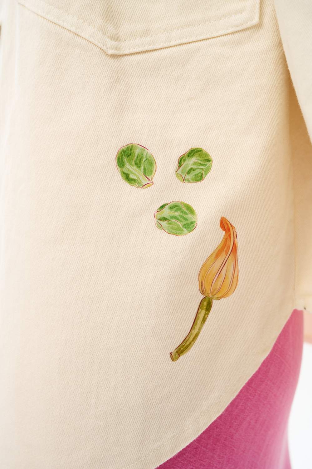 Kurtka jeansowa Veggie Society - Image 9