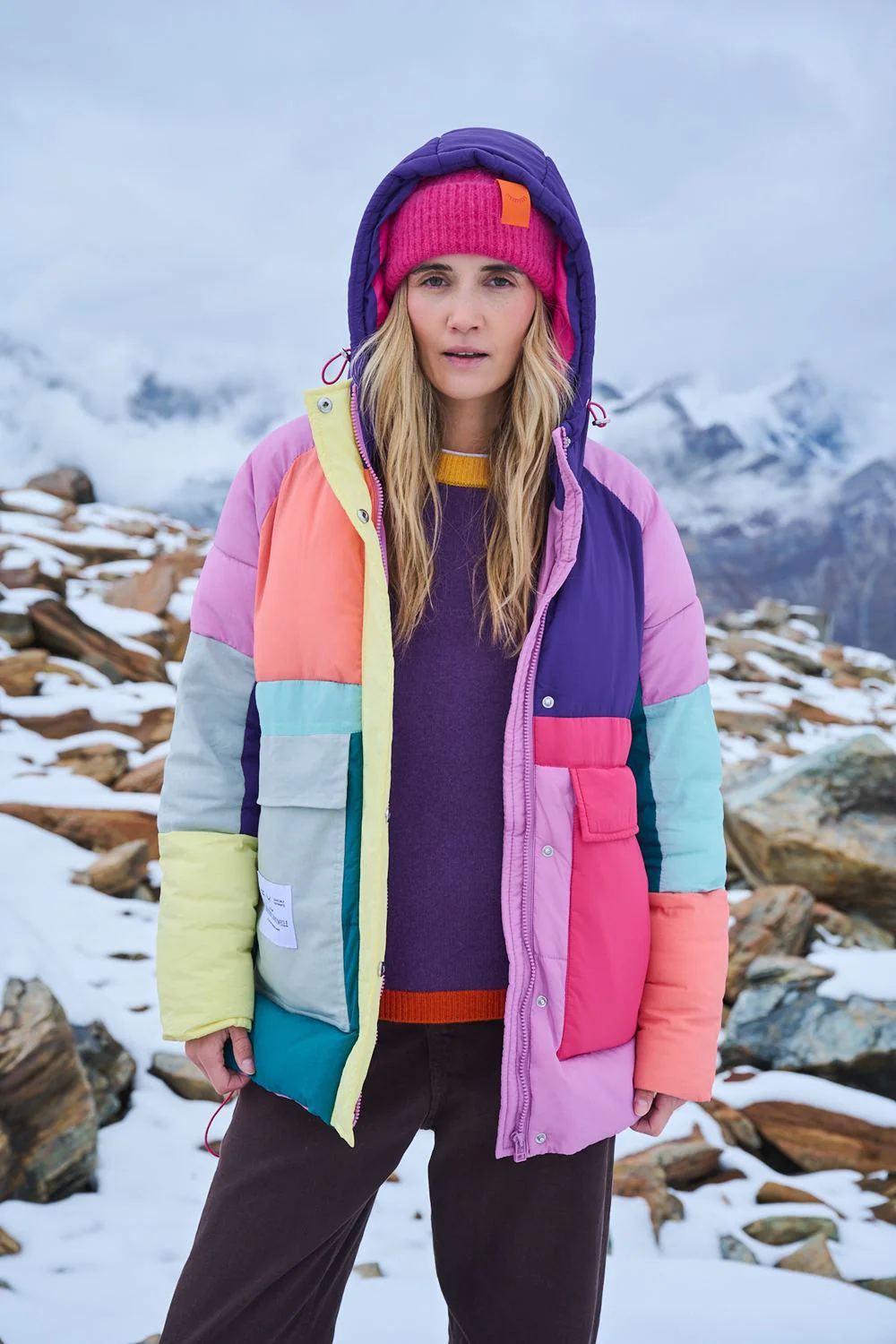 Kurtka zimowa Tromso Colorblock - Image 12