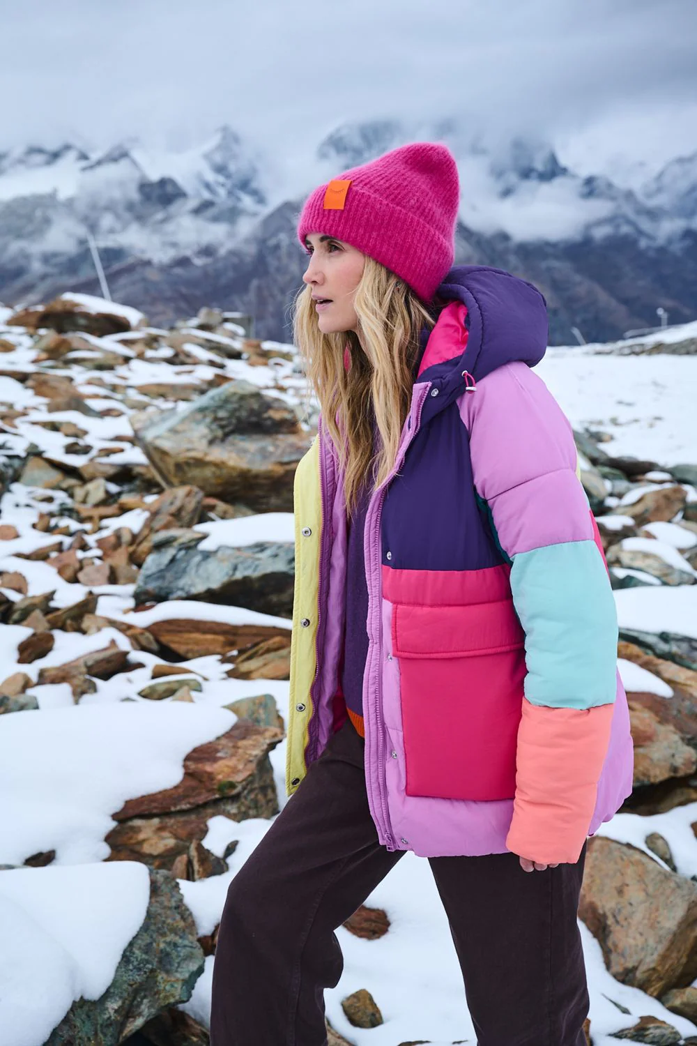 Kurtka zimowa Tromso Colorblock - Image 13
