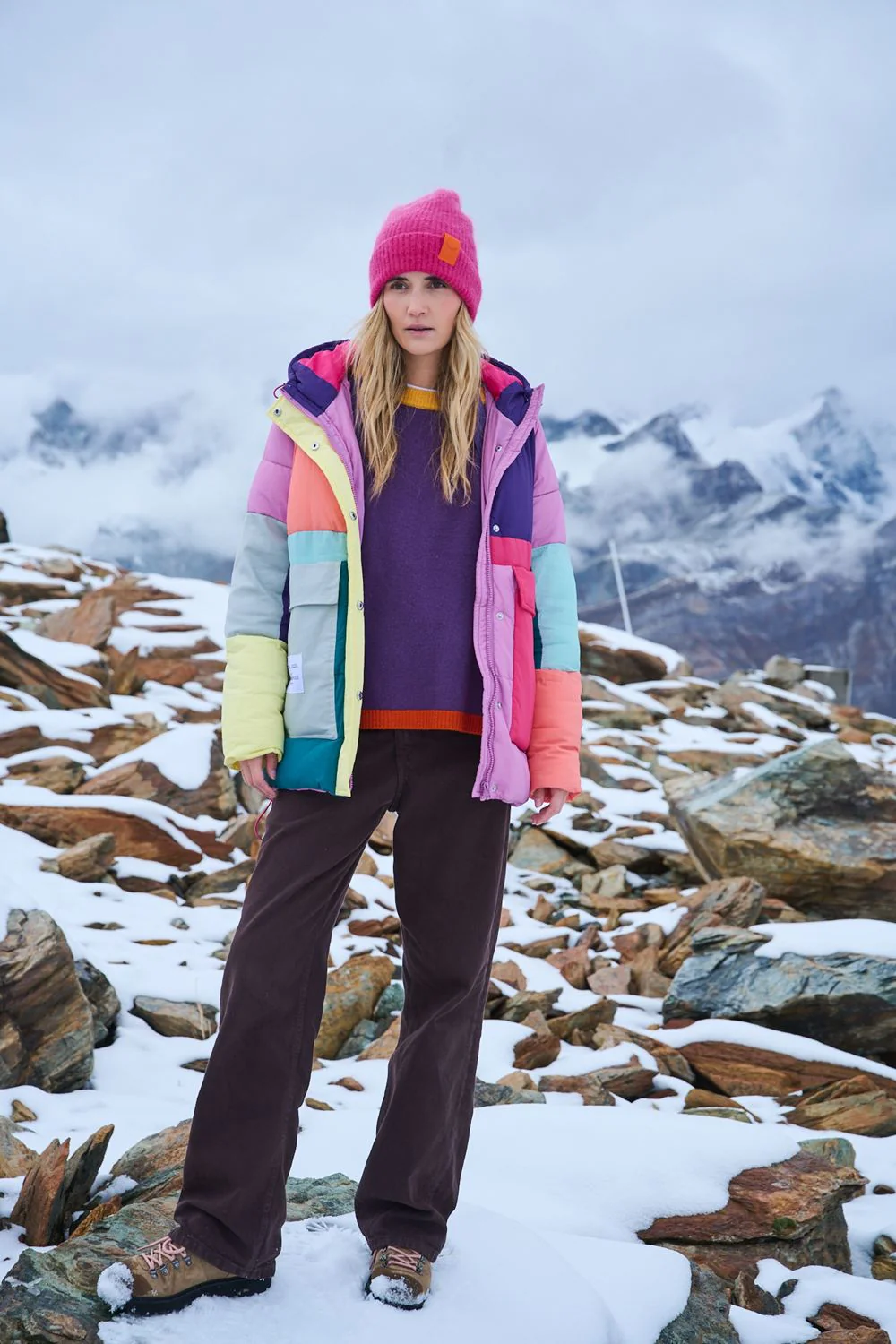 Kurtka zimowa Tromso Colorblock - Image 8