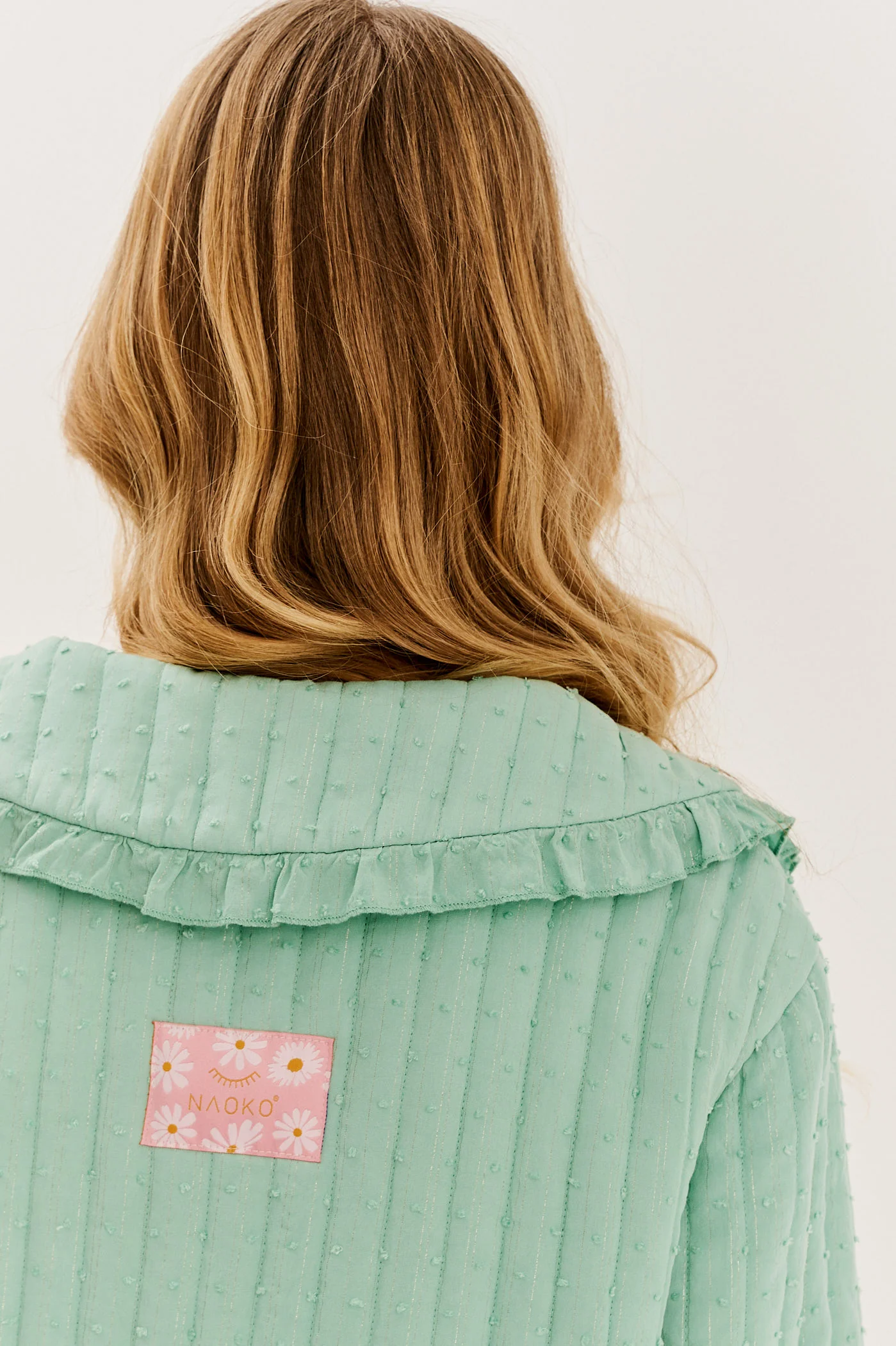 Lekka kurtka pikowana Pistachio Blush - Image 13
