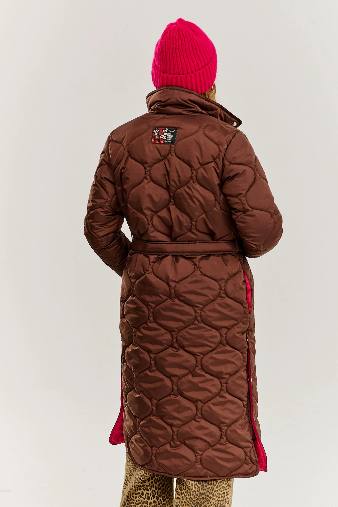 Płaszcz pikowany Caramel Wave - Image 17