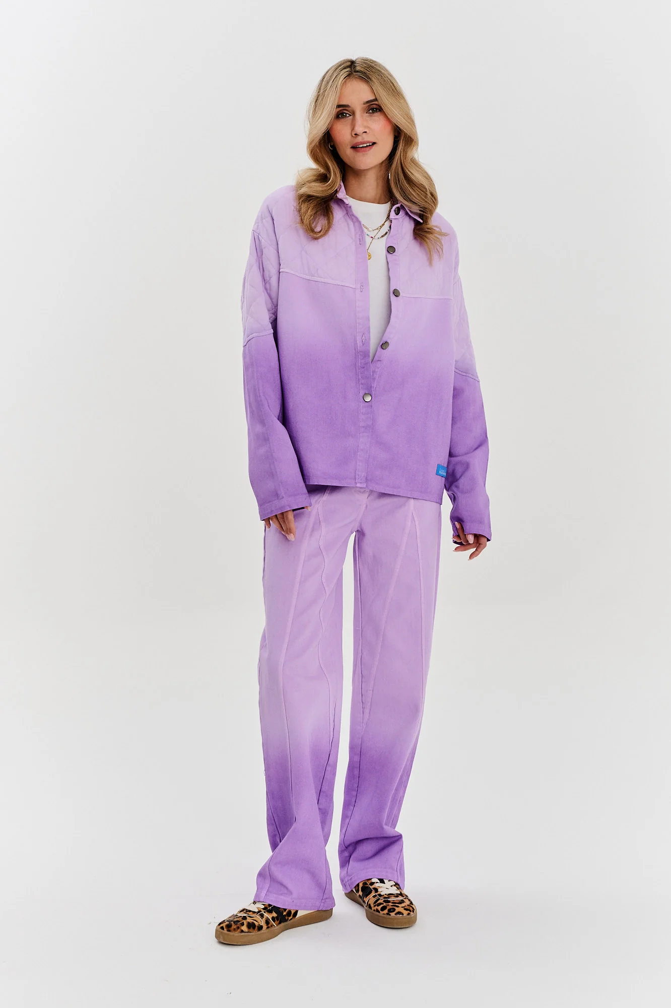 Spodnie jeansowe Mauve Serenity - Image 14