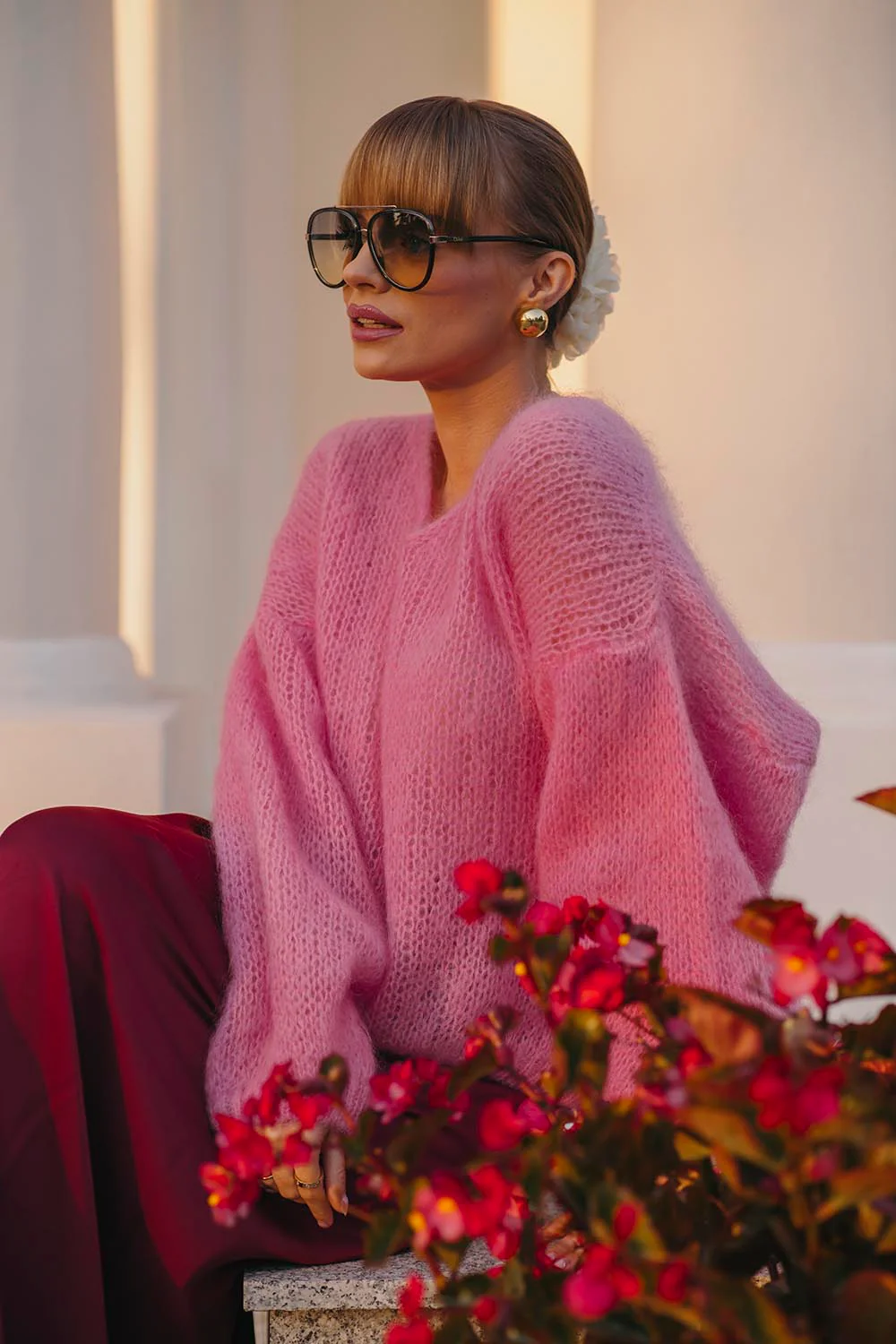 Sweter moherowy Bubblegum - Image 10