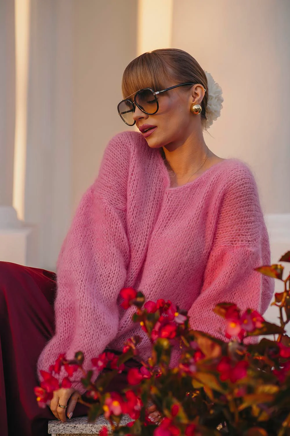 Sweter moherowy Bubblegum - Image 13
