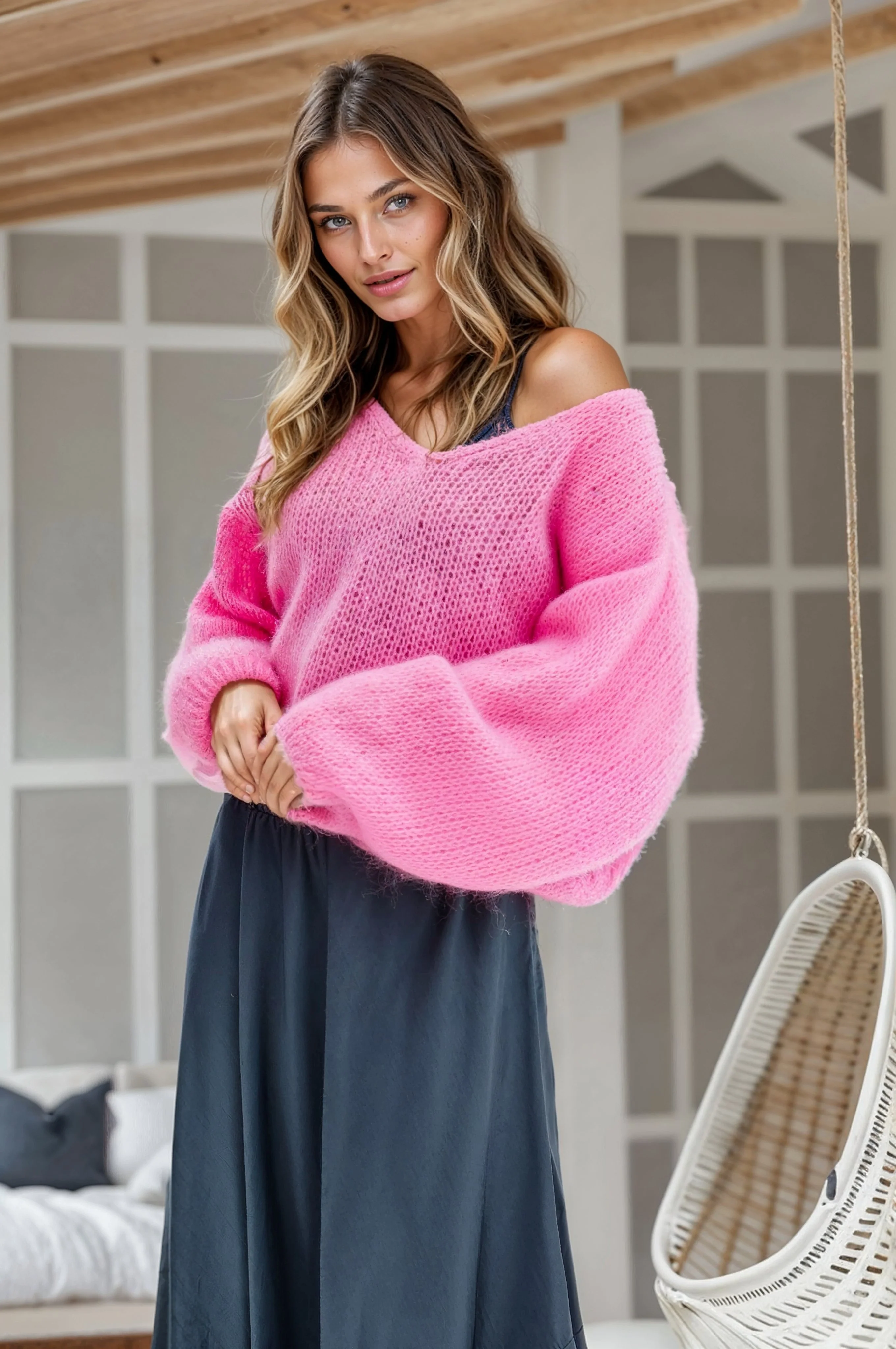 Sweter moherowy Bubblegum - Image 18