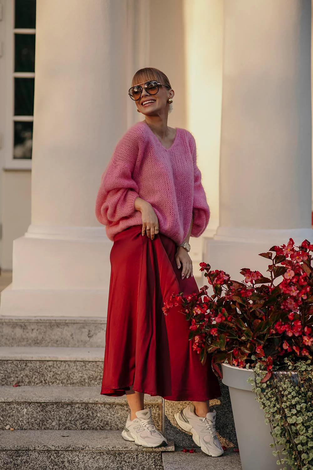 Sweter moherowy Bubblegum - Image 2