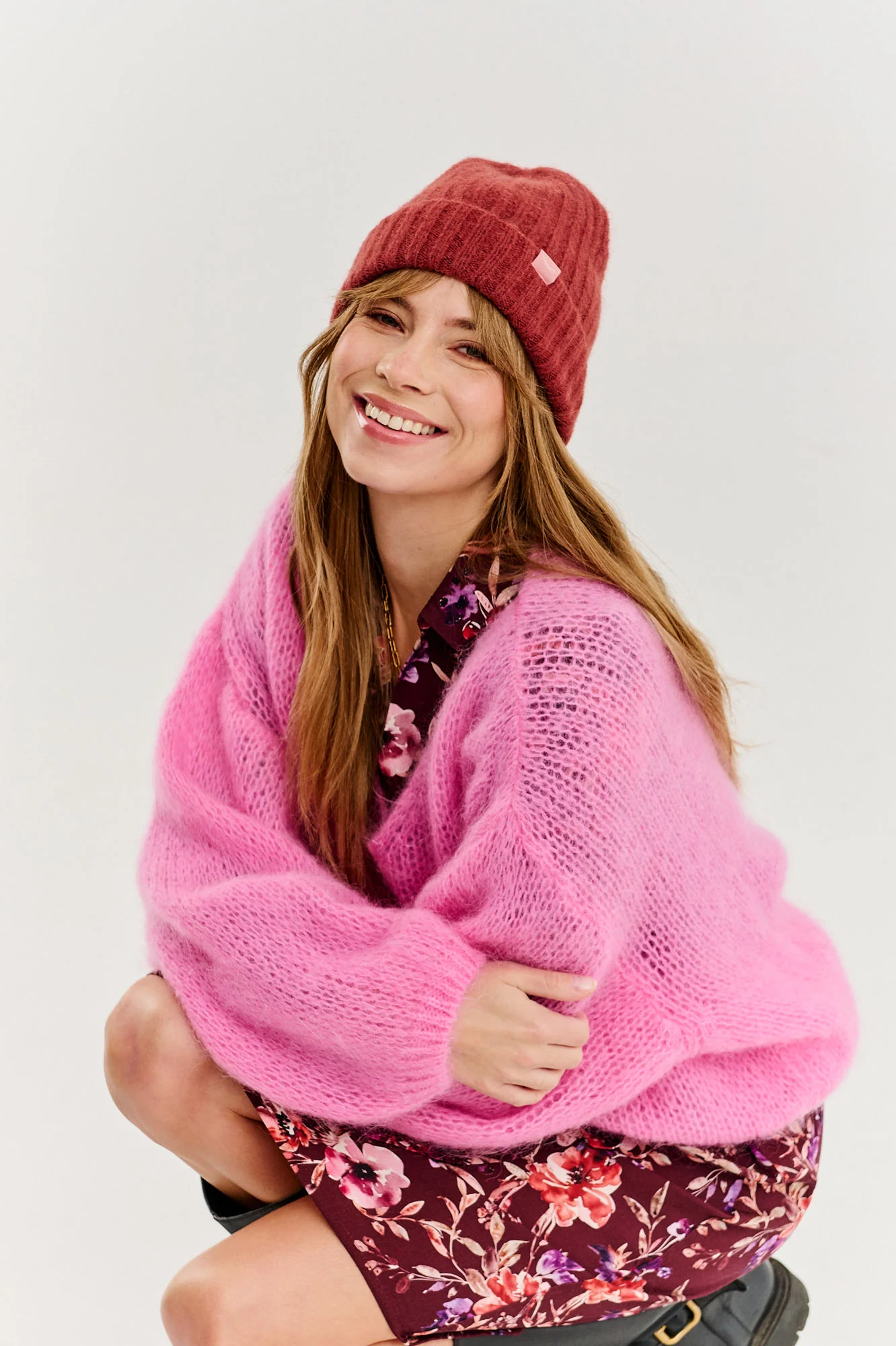 Sweter moherowy Bubblegum - Image 5