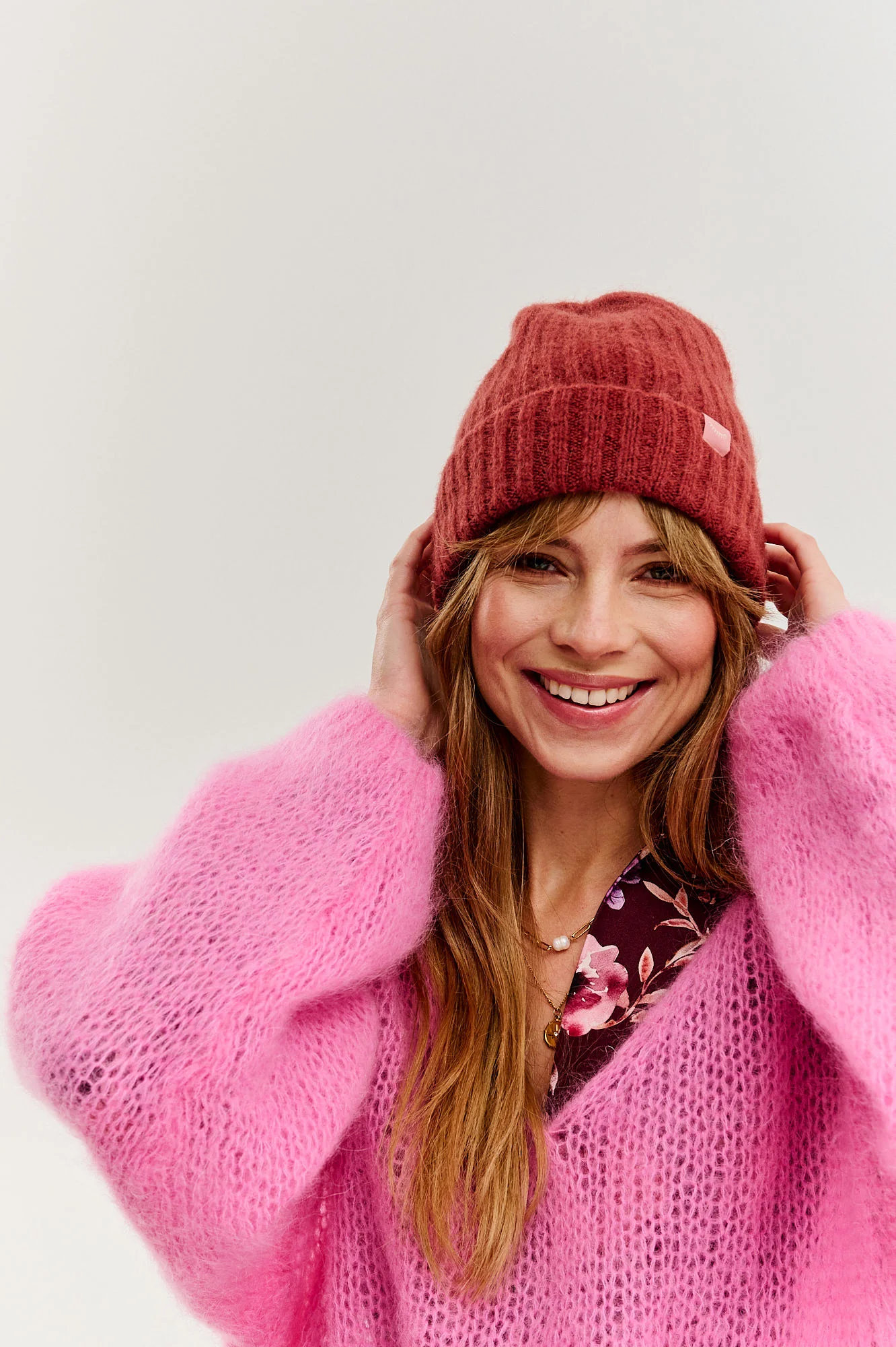Sweter moherowy Bubblegum - Image 6