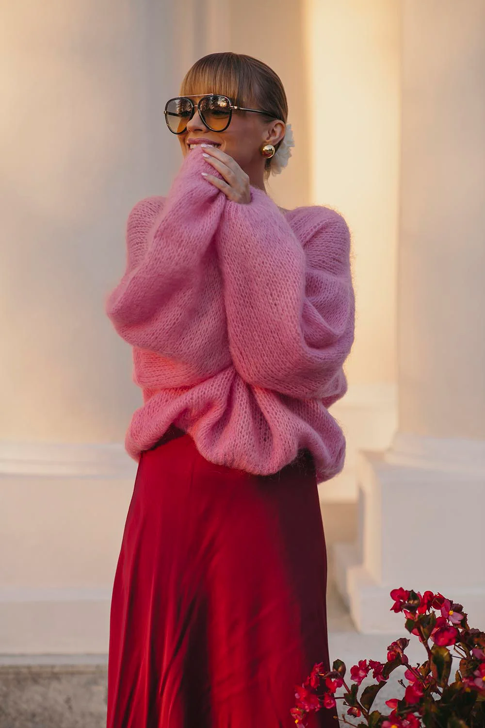 Sweter moherowy Bubblegum - Image 8