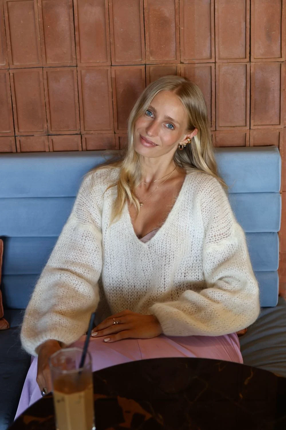 Sweter moherowy Ivory Echo - Image 22