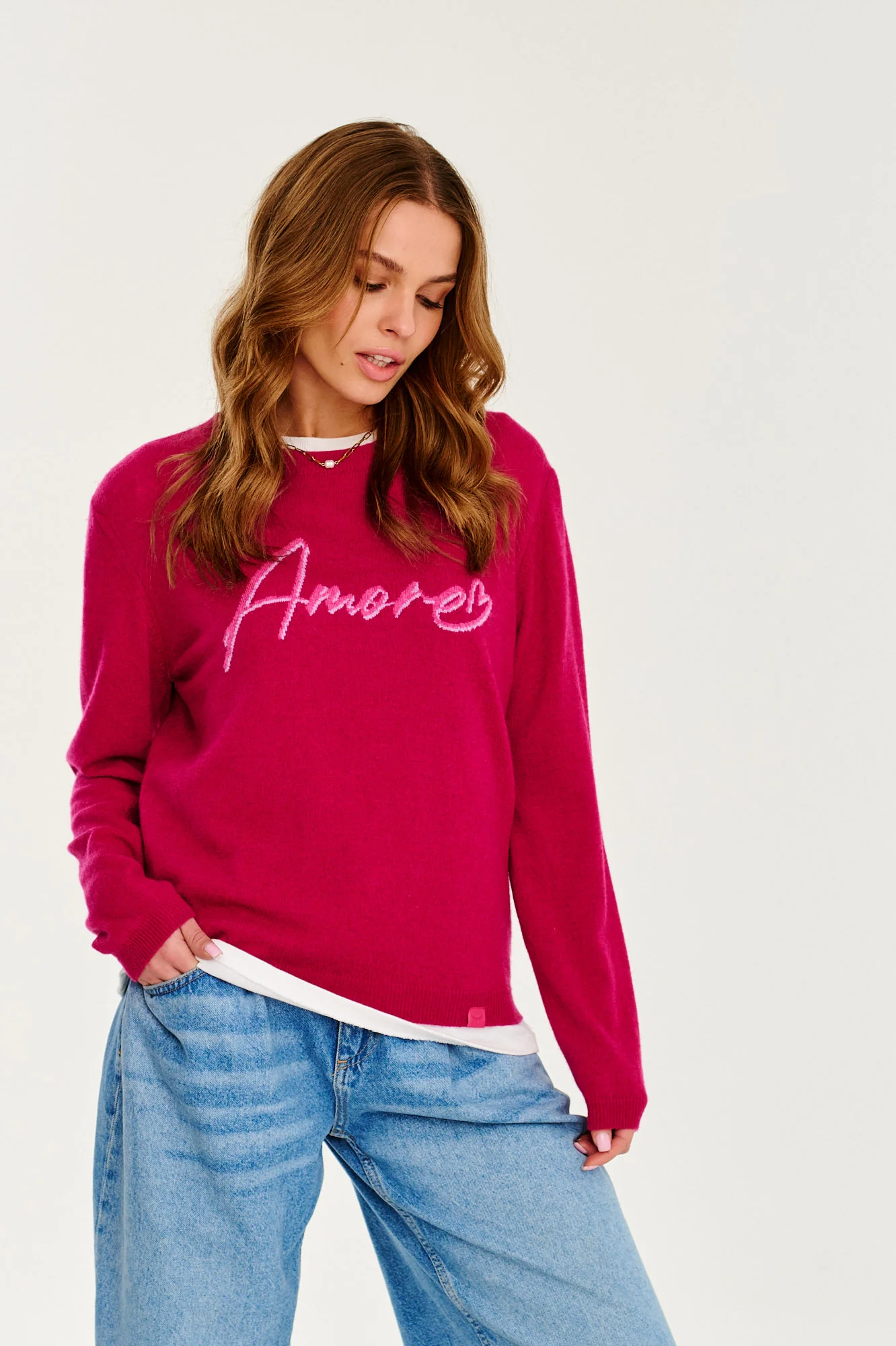 Sweter z kaszmirem Amore - Image 2