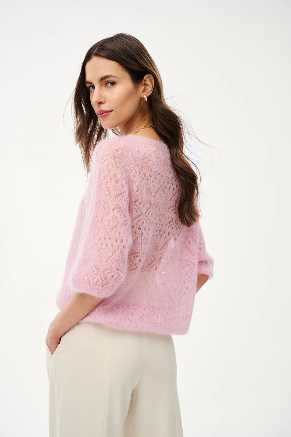 Sweter z moherem Rosebeam - Image 3