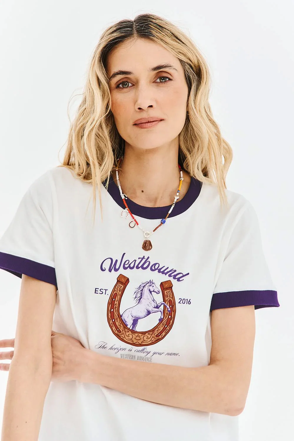 T-shirt Western Romance