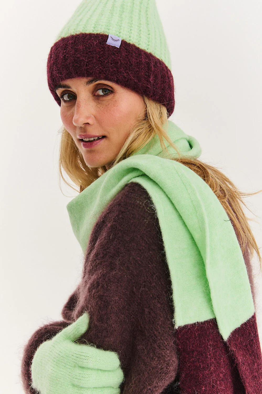 Zestaw zimowy Frosty Lime - Image 2